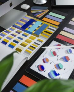 Color swatch book for vector design with free alternatives to Adobe Illustrator